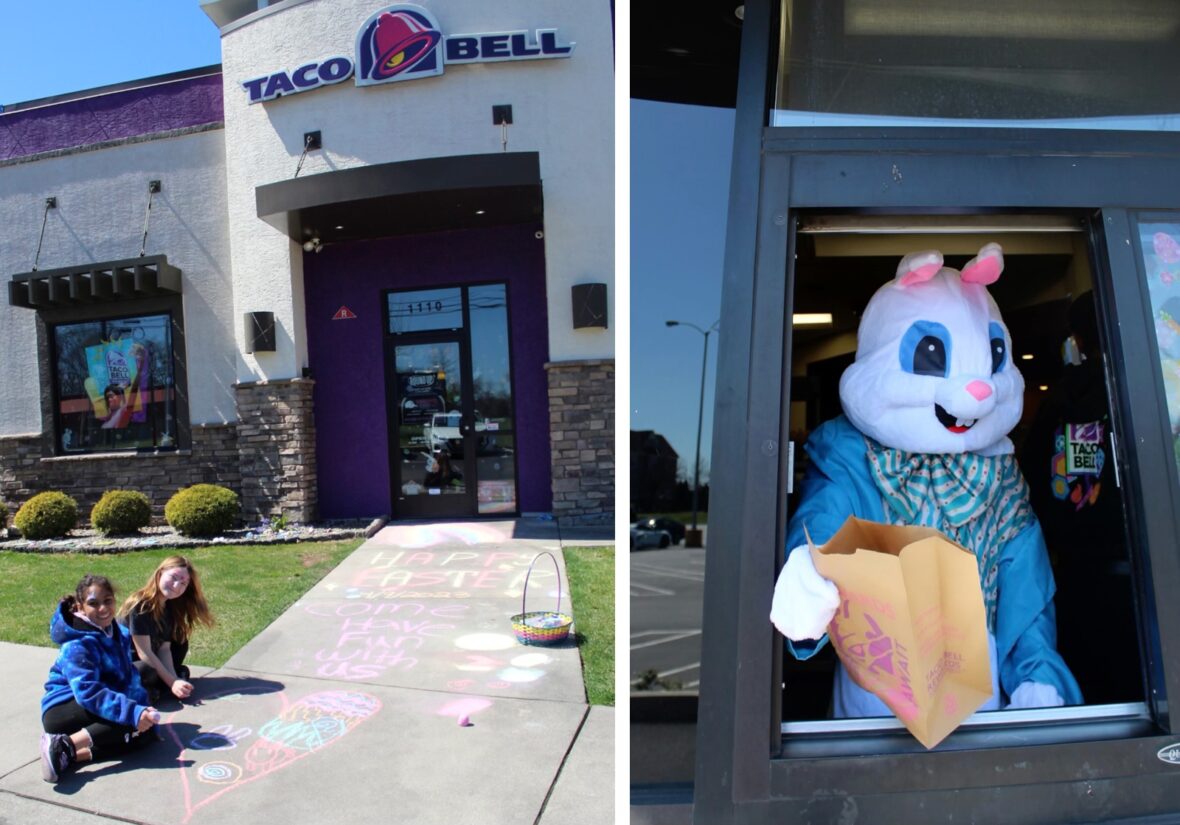 Sunday Fun Day Easter Bunny Delights at Deptford Taco Bell Summerwood